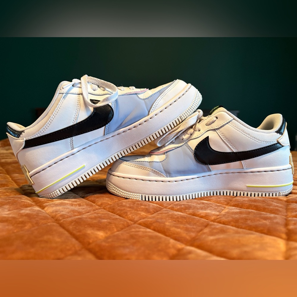 Nike Air Force 1 Shadow (white+black pastel) - Picture 6 of 9